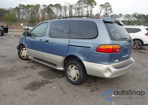 2000 Toyota Sienna Xle z USA, uszkodzony, nr VIN 4T3ZF13C7YU205601